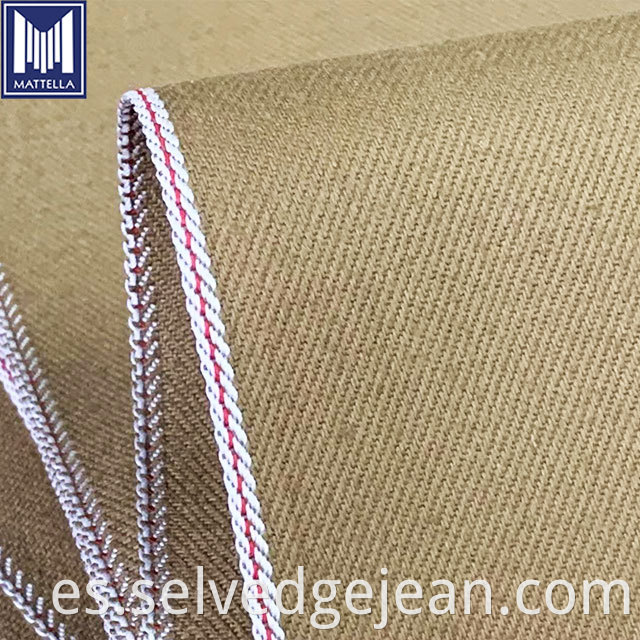 Wholesale Price Usa Japan Raw Chino Selvage 100 Cotton Twill 11oz Men Women Pants Khaki Japanese Selvedge Denim Jeans Fabric2